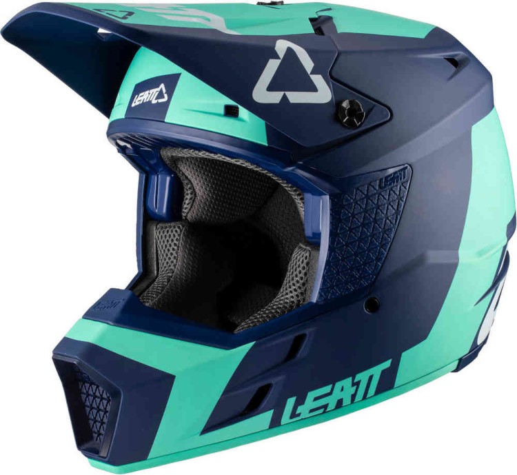 Мотошлем для мотокросса и эндуро Leatt GPX 3.5 V20.1 Aqua