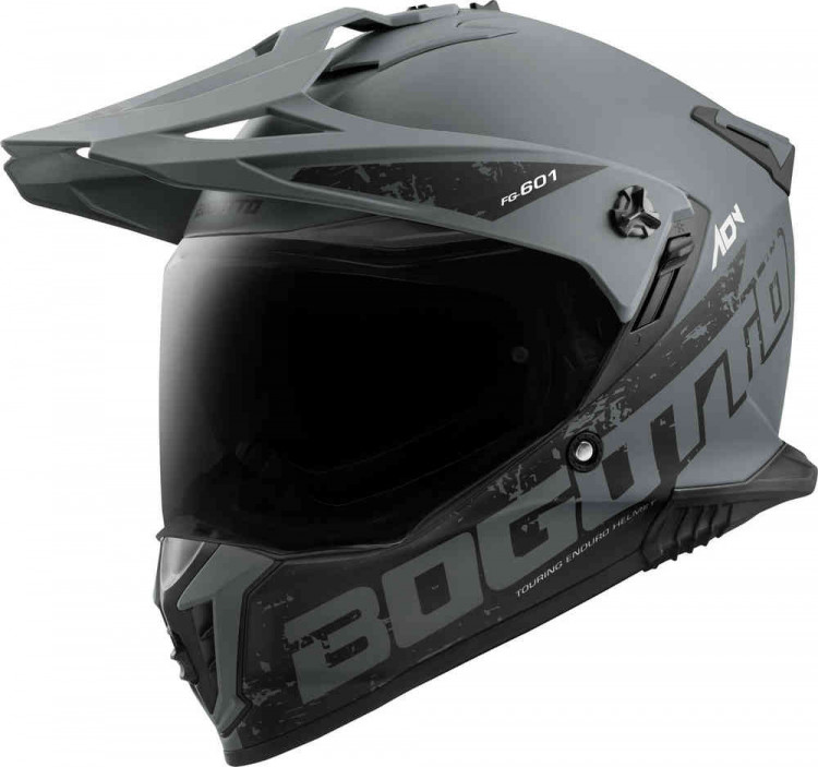 Мотошлем модуляр Bogotto FG-601 Duo Антрацитовый матовый BGT-32-MH-001-10-L