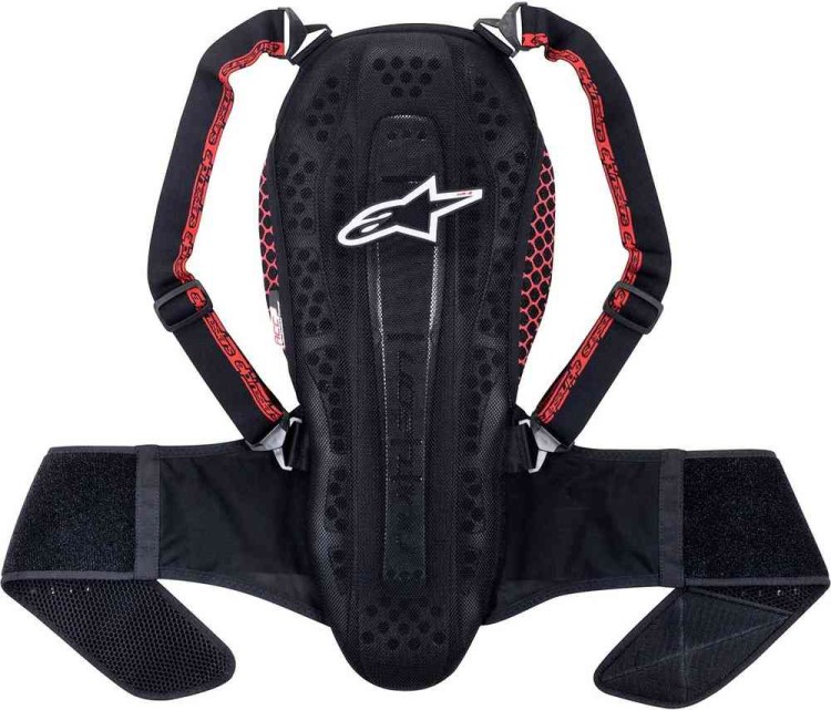 Мотозащита Alpinestars Nucleon KR-2 Черный/Красный 6504615-1113