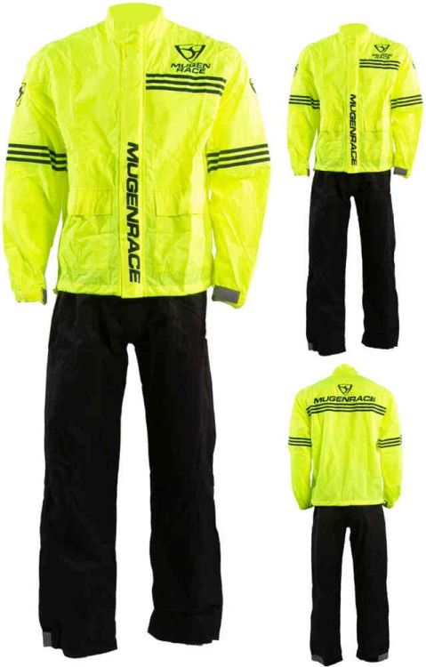мотодождевик раздельный MUGENRACE Rainy  RS-MNR-2452-BLFY