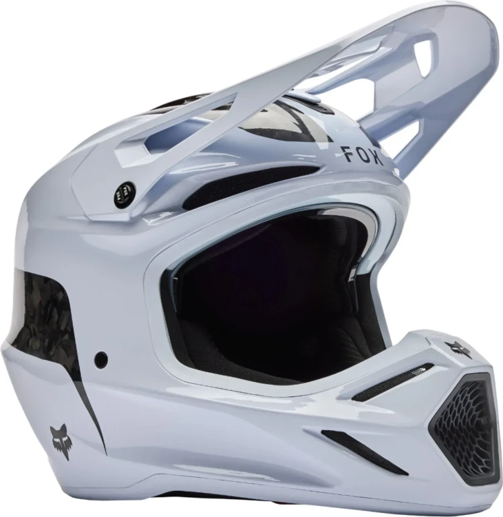 Мотошлем для мотокросса и эндуро FOX V3 RS Fracture Carbon