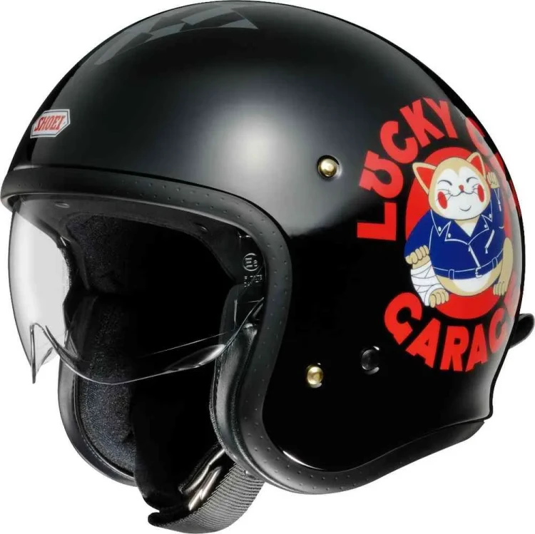 Мотошлем открытый Shoei J.O Lucky Cat Garage