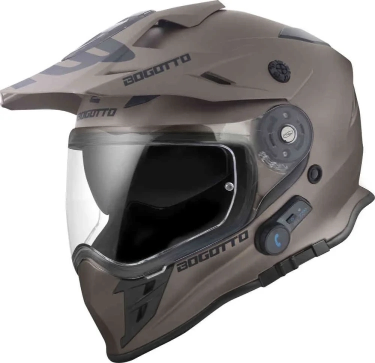 Мотошлем для мотокросса и эндуро Bogotto H331 BT Bluetooth
