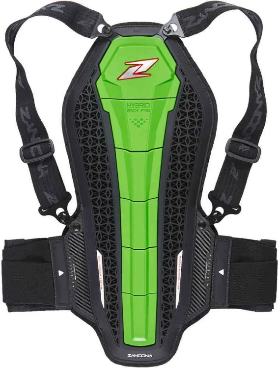 Мотозащита Zandona Hybrid Back Pro X6 Зеленый 1306GNBK