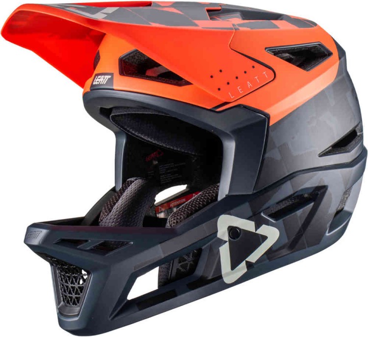 велоэкипировка Leatt MTB Gravity 4.0 Orange/Black