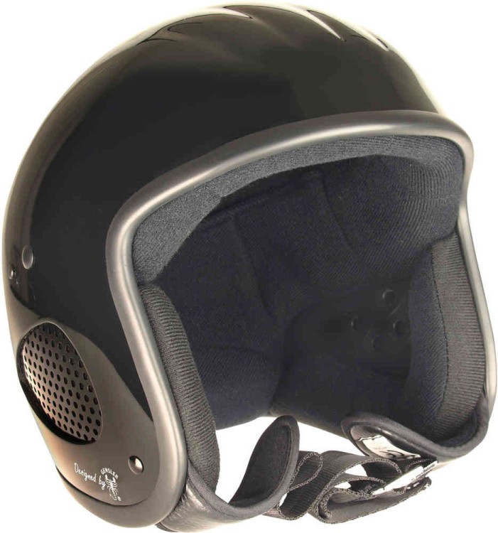 Мотошлем открытый Bores Gensler SRM Slight 3 Final Edition Черный FSRM3SG2XS