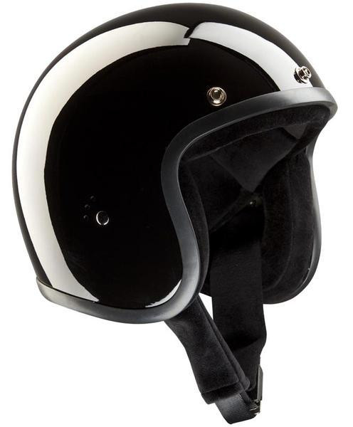 Мотошлем открытый Bandit Jet Black  2099900226106