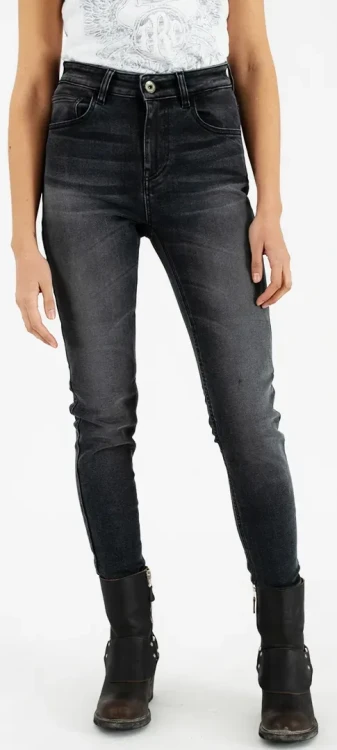 Мотоджинсы женские Rokker Tech High Waist