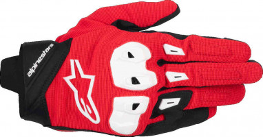 Мотоперчатки для города, спорта и туринга Alpinestars Sp X 1 Красный/Черный/Белый 3570125-3016-S