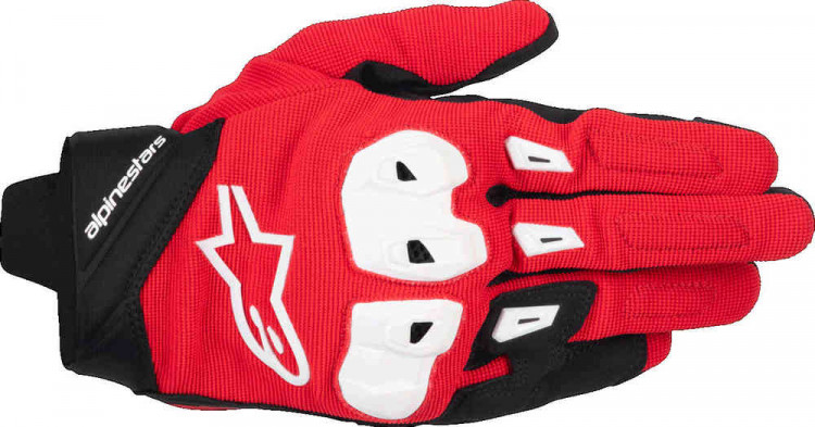 Мотоперчатки для города, спорта и туринга Alpinestars Sp X 1 Красный/Черный/Белый 3570125-3016-S