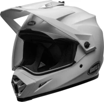 Мотоэкипировка для мотокросса и эндуро Bell MX-9 Adventure MIPS Solid Белый 8007971001
