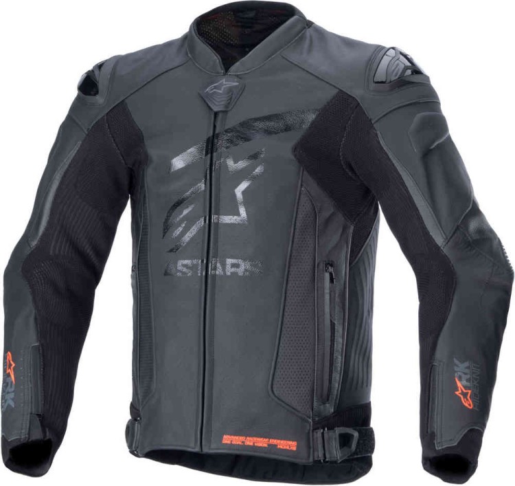 Мотокуртка кожаная мужская Alpinestars GP Plus R V4 Rideknit