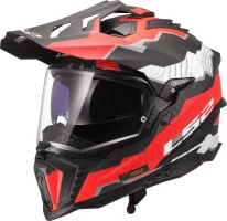 Мотошлем для мотокросса и эндуро LS2 MX701 Explorer Carbon Trick