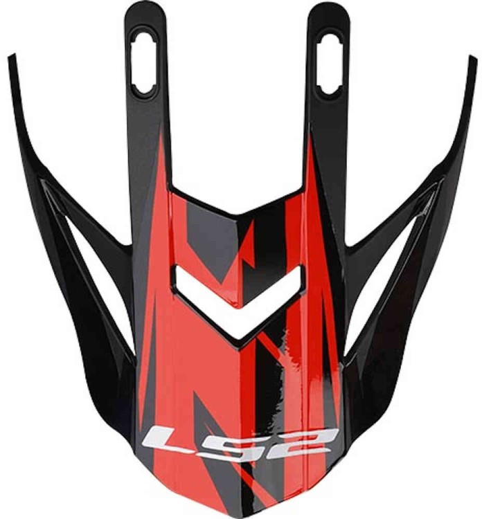 LS2 MX437 Fast Evo Черный/Красный 800437PEK21