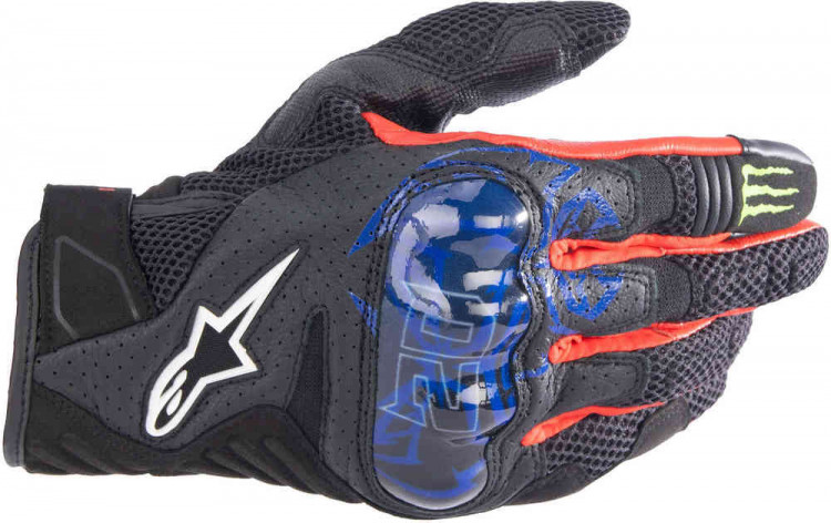 Мотоперчатки для города, спорта и туринга Alpinestars FQ20 SMX-1 Air V2 Monster  3571523-1261-3XL