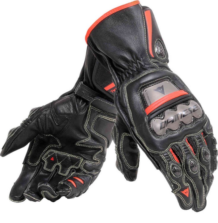 Мотоперчатки для мотокросса и эндуро Dainese Full Metal 6 Черный/Красный 1815895-P75-XXXL