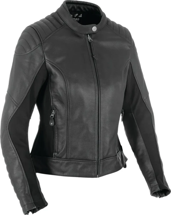 Мотокуртка кожаная женская Oxford Beckley Ladies