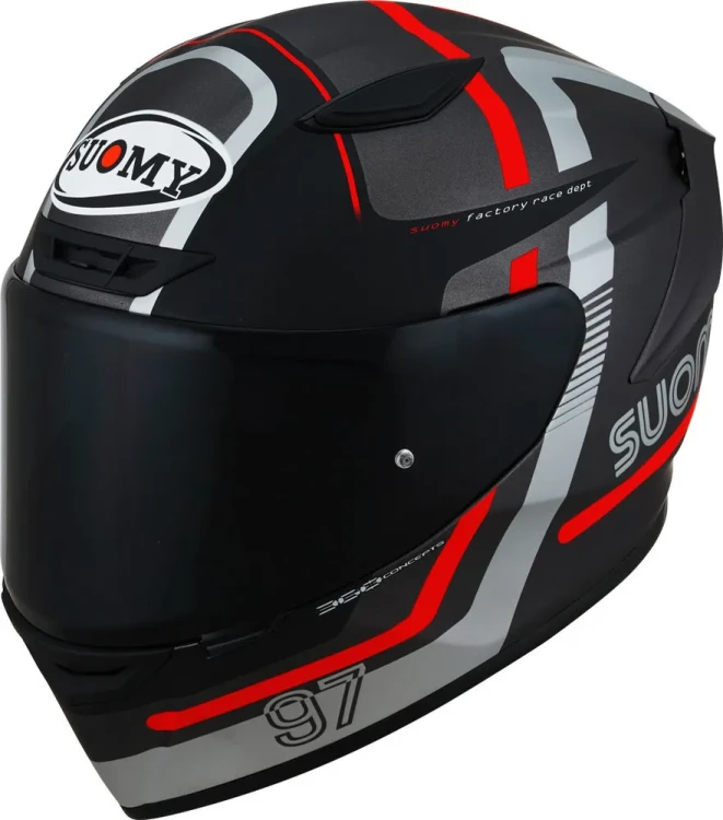 Мотошлем интеграл Suomy Track-1 Ninety Seven 2023