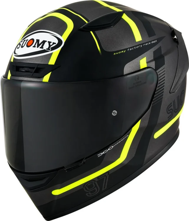 Мотошлем интеграл Suomy Track-1 Ninety Seven 2023