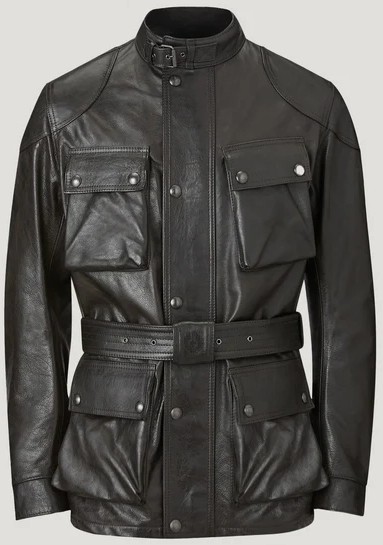 Мотокуртка кожаная мужская Belstaff Trialmaster