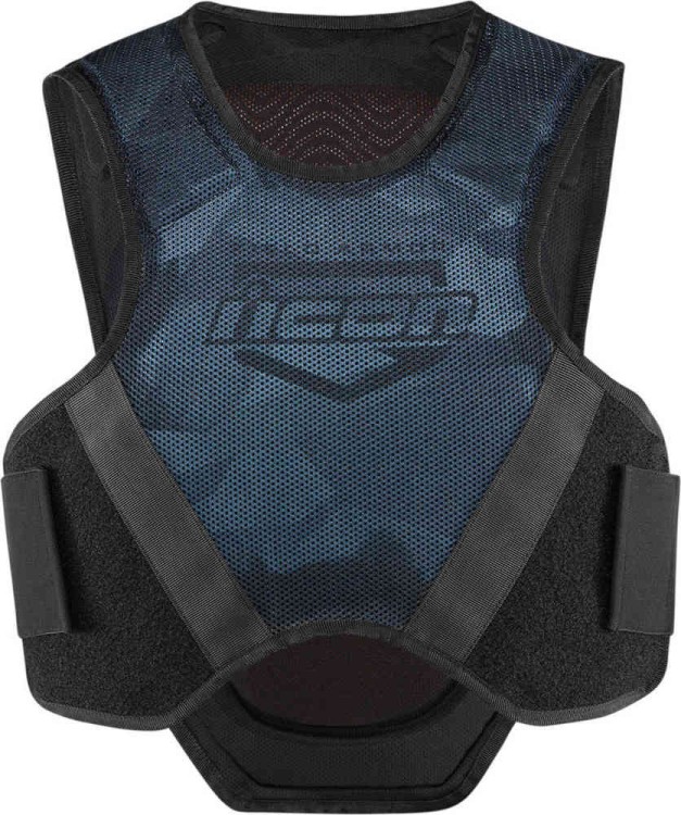 Мотозащита Icon Field Armor Softcore Черный/Синий 27020273