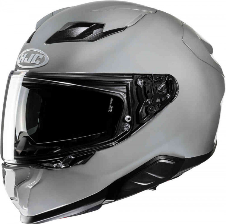 Мотошлем интеграл HJC F71 Solid Серый 15862306