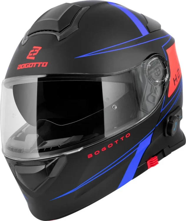 Мотошлем модуляр Bogotto H271 Taog Bluetooth-