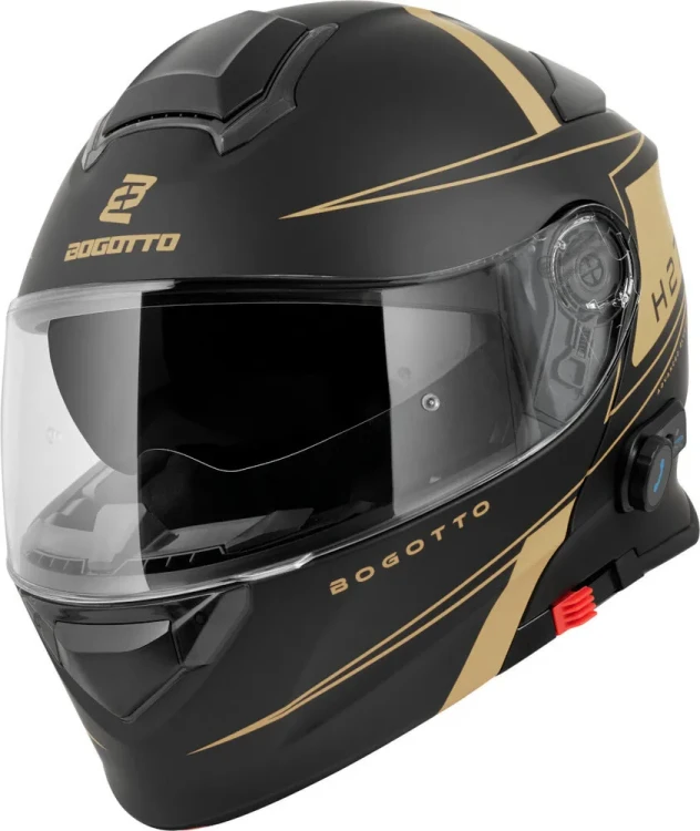 Мотошлем модуляр Bogotto H271 Taog Bluetooth-