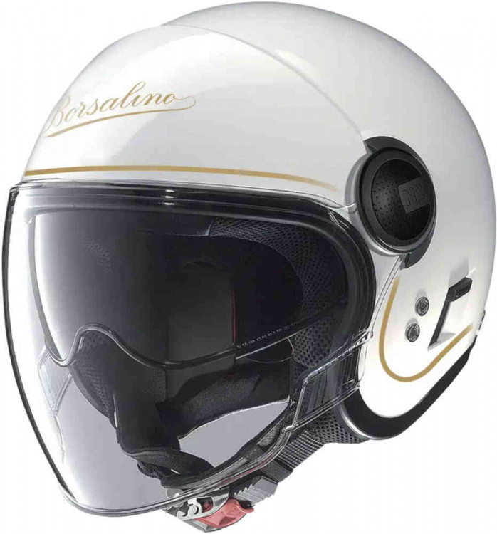 Мотошлем открытый Nolan N21 Visor 06 Borsalino Белый/Золотистый N2Y0007861249