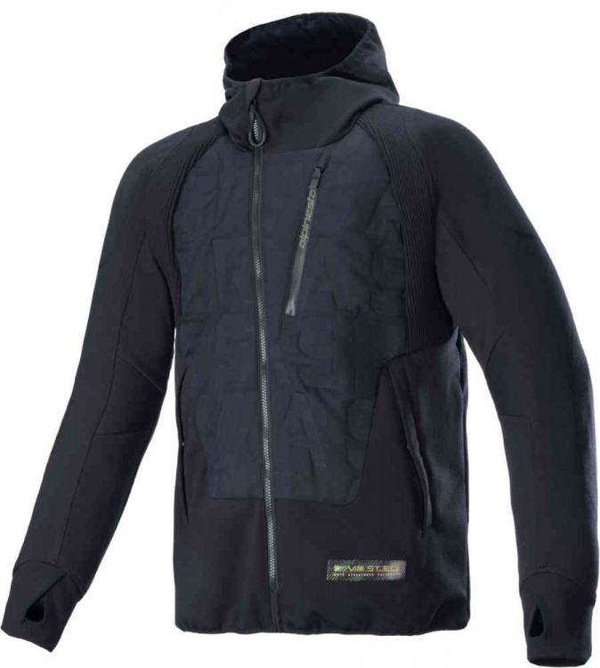 Мотокуртка текстильная мужская Alpinestars MO.ST.EQ Hybrid чёрный 4201824-10-S