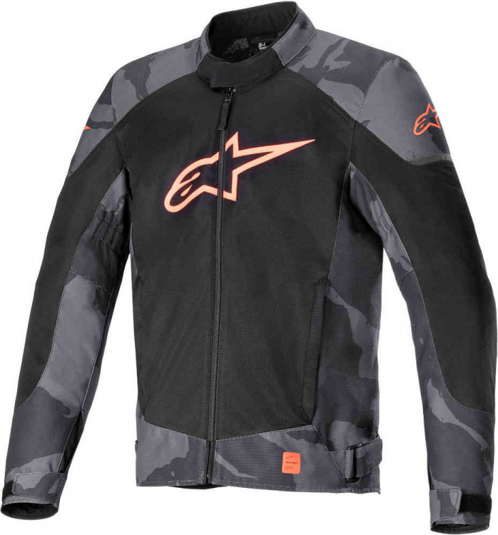 Мотокуртка текстильная мужская Alpinestars T-SP X Superair Серый/Камуфляж 3302022-9133-4XL