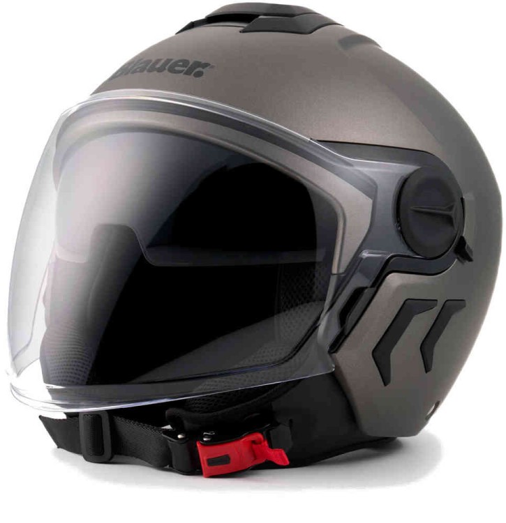 Мотошлем открытый Blauer Demi Jet DJ-01 Monocolor