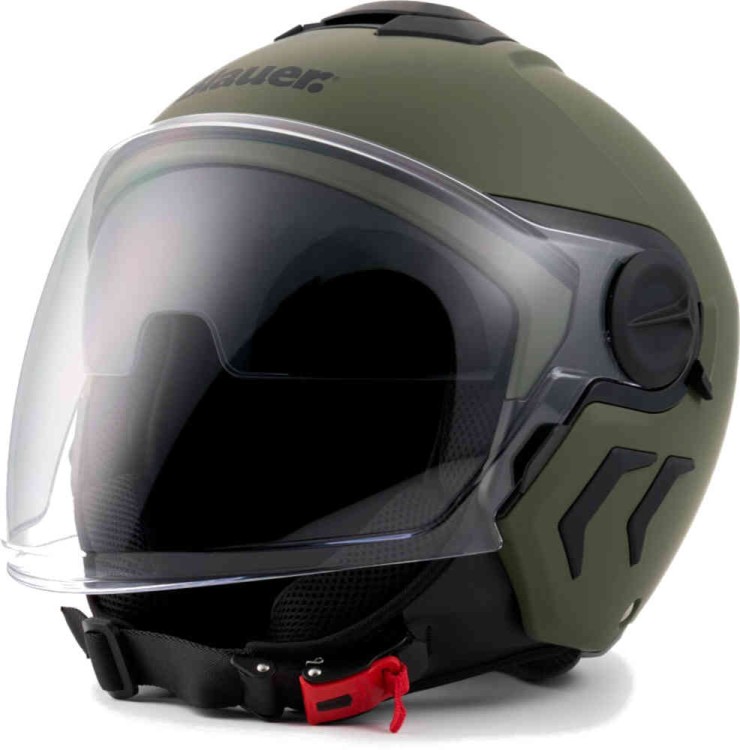 Мотошлем открытый Blauer Demi Jet DJ-01 Monocolor