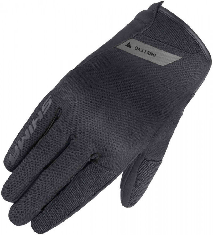 Мотоперчатки для города, спорта и туринга SHIMA One Evo Черный ONE-EVO-MEN-BLK-S