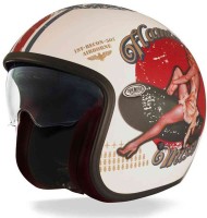 Мотошлем открытый Premier Vintage Pin Up