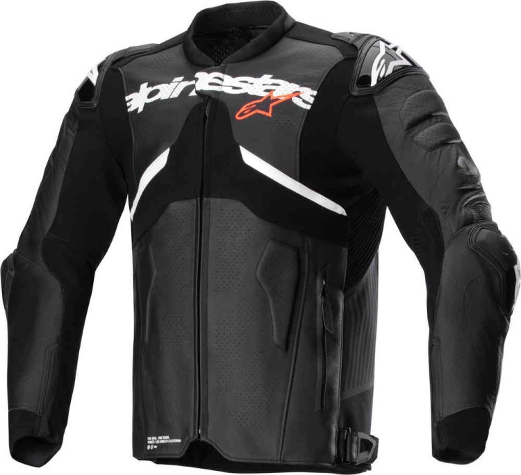 Мотокуртка кожаная мужская Alpinestars Atem V5