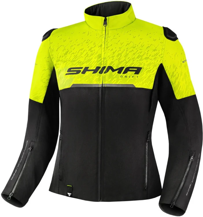 женская мотоэкипировка SHIMA Drift Черный/Желтый DRIFT-LADY-FLUO