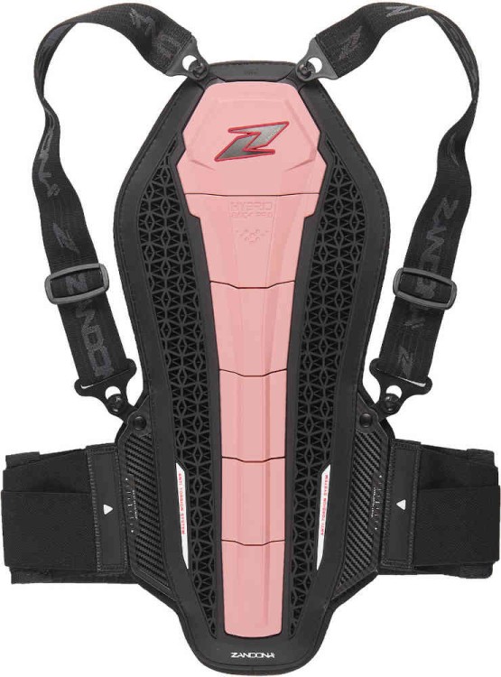 Мотозащита Zandona Hybrid Back Pro X6 розовый 1306PKSBK