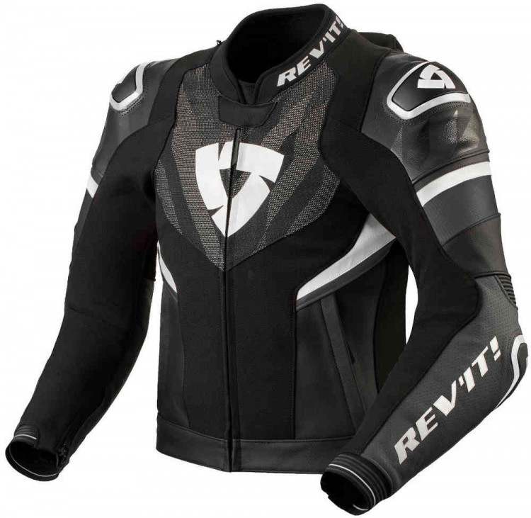 Мотокуртка кожаная мужская Revit Hyperspeed 2 Pro  FJL138-1050-M52