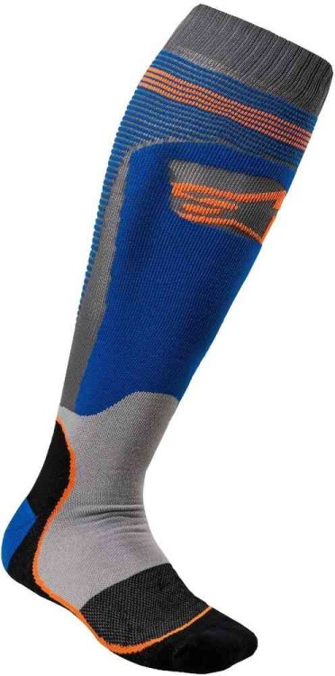 термобелье - носки Alpinestars MX Plus-1 Синий/Серый 4701820-7042-S