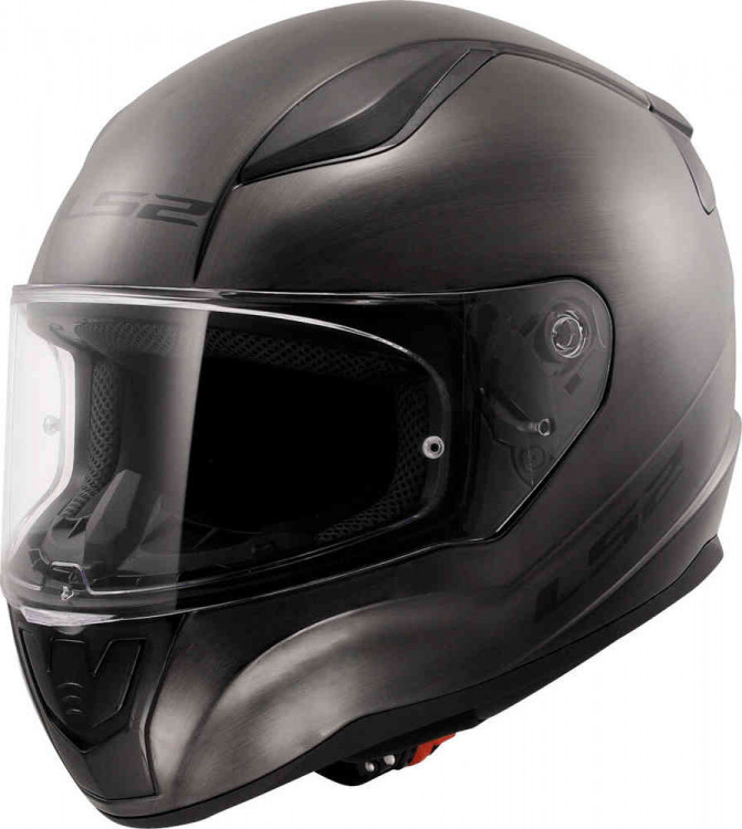 Мотошлем интеграл LS2 FF353 Rapid II Solid Матовый титановый 163531007XS