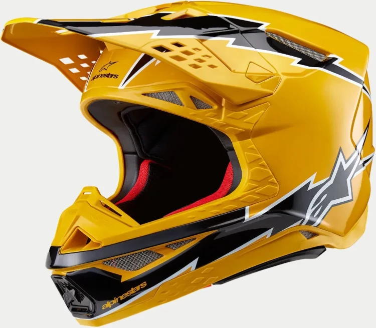 Мотошлем для мотокросса и эндуро Alpinestars Supertech S-M10 Ampress 2024