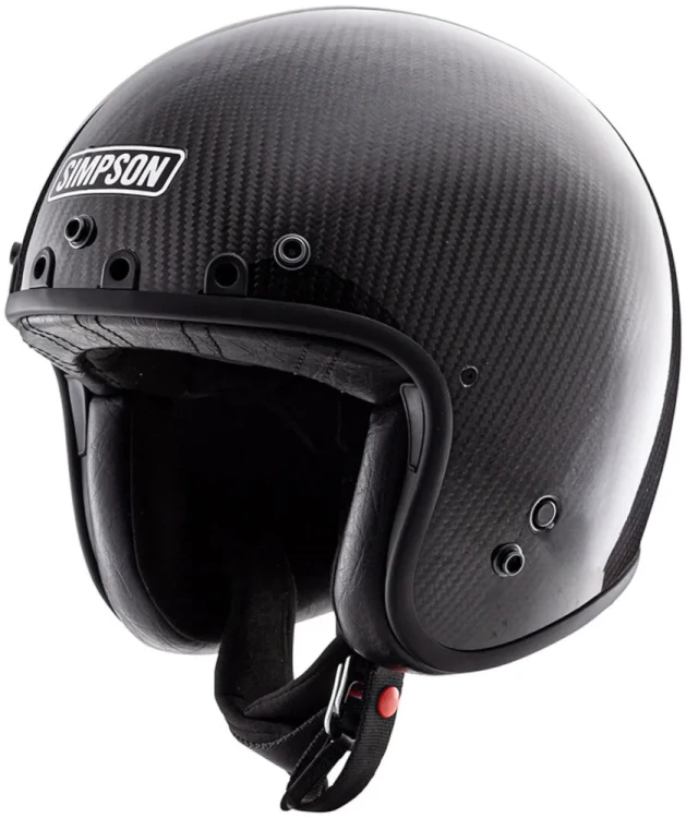 Мотошлем открытый Simpson Chopper Carbon