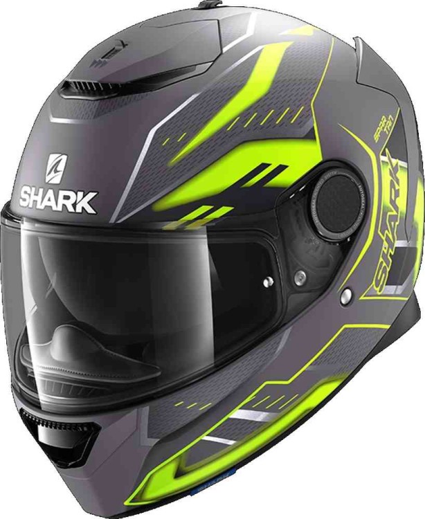 Мотошлем интеграл Shark Spartan Antheon Матовый серый HE3436E-AYK-XXL