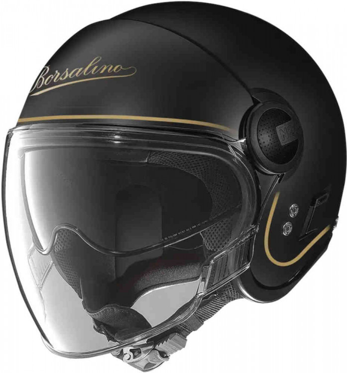 Мотошлем открытый Nolan N21 Visor 06 Borsalino Черный/Золотистый N2Y0007861239
