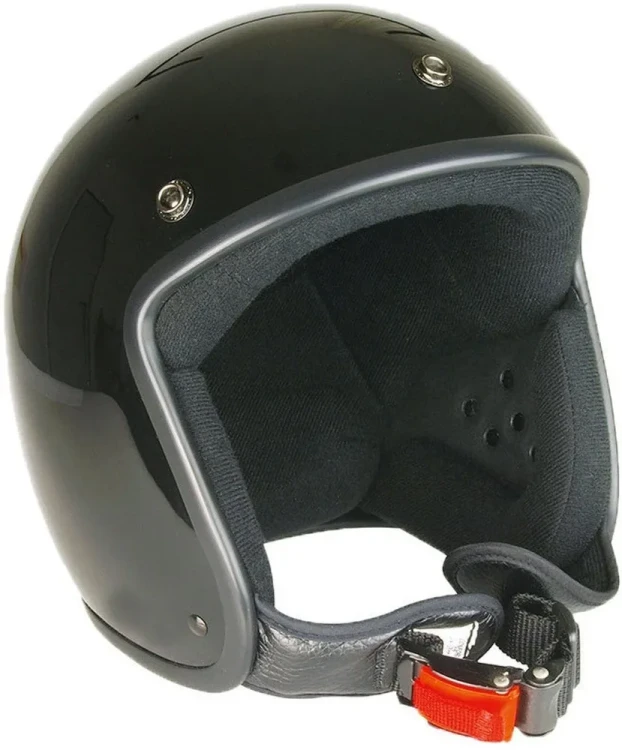 Мотошлем открытый Bores Gensler Bogo III Black Edition