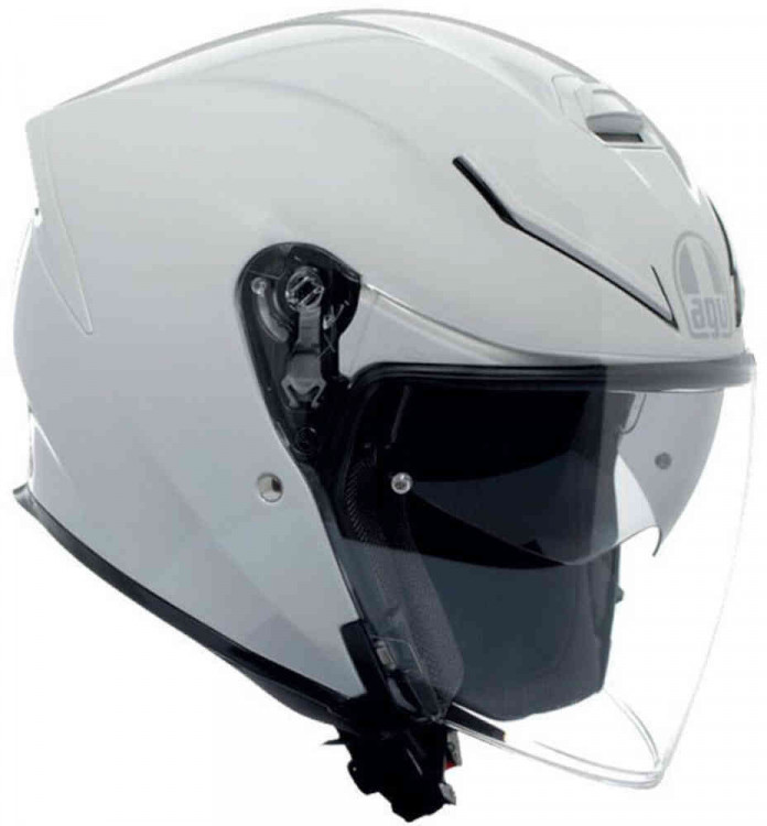 Мотошлем открытый AGV K5 Jet Evo Mono Белый 184A5002-002-XXL