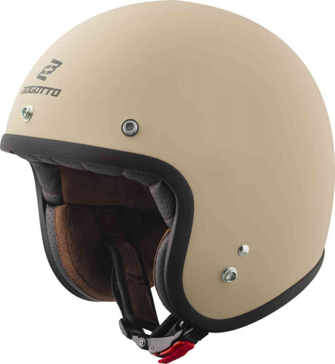 Мотошлем открытый Bogotto H541 Solid Матовый коричневый BGT-05-MH-087-140-XL