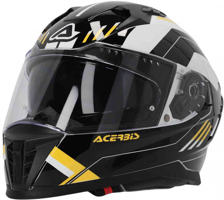 Мотошлем интеграл Acerbis X-Way Graphic Черный/Желтый 0026016.318.064