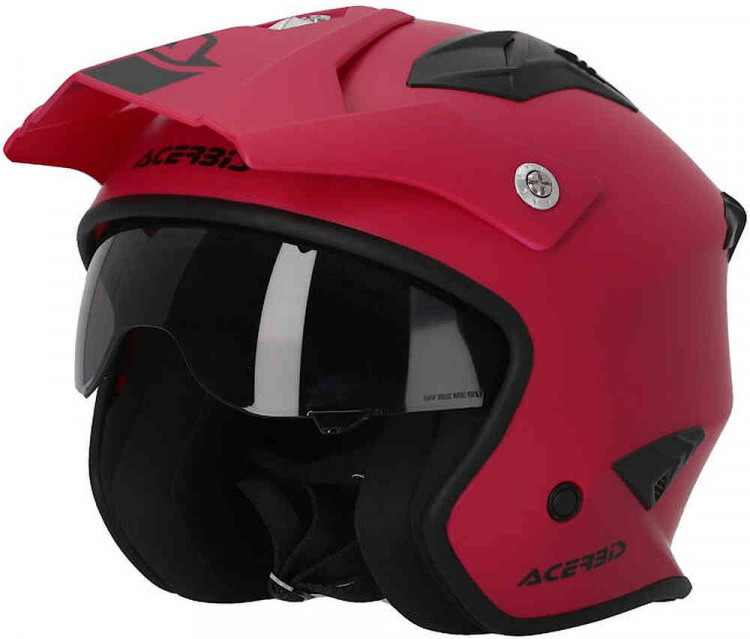 Мотошлем открытый Acerbis Aria 2023 Solid Красный 0025055.149.066